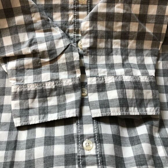 Carter’s Gray & white gingham button down shirt - Picture 9 of 9